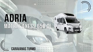 Adria Matrix Axess 650 DL  Caravanas Turmo [upl. by Phox]