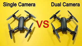 DM107S Drone Single Camera VS Dual Camera Drone Review in Water Prices [upl. by Belloir]