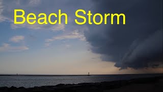 Storm Clouds on Delaware Bay Beach [upl. by Ronny]