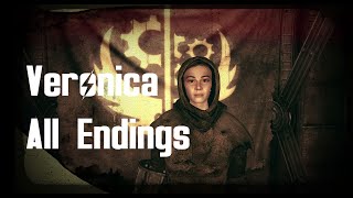 Veronica Santangelo All Endings  Fallout New Vegas [upl. by Naraa]