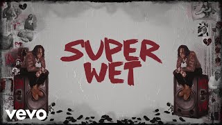 Moneybagg Yo  Super Wet Official Lyric Video [upl. by Schug726]