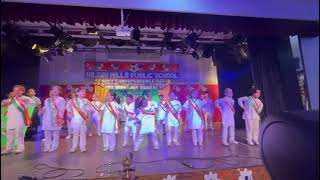 Nilgiri Hills Public School Independence day program class1A Aao bacho tumhe dikhaye jhaki hindustan [upl. by Adolf]