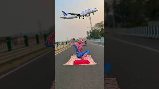 Dhoom machale dhoom🤣 funnyvideo shorts trendingshorts shortsfeed spiderman viralshorts [upl. by Alika813]