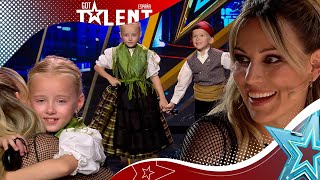 Typical Spanish Bailando la JOTA aragonesa  Audiciones 5  Got Talent España 2023 [upl. by Dulcea687]