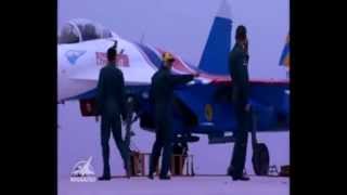 Russian Knights with Rock National Anthem [upl. by Ahsrop]