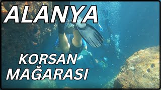 Alanya Tüplü Dalış  Korsan Mağarası Dalış Bölgesi  Scuba Diving [upl. by Mala]