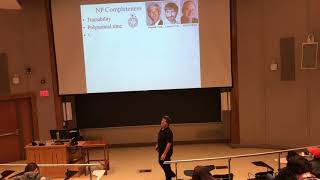 Theory of Computation CS3102 Lecture 21 Professor Gabriel Robins Spring 2018 [upl. by Esorlatsyrc]