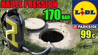 LIDL nettoyeur haute pression PARKSIDE 170 BAR PHD 170 A1 2400W Pressure Washer Hochdruckreiniger [upl. by Anailuy]