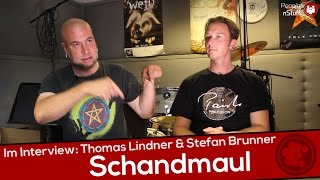 Music nStuff Interview Schandmaul Thomas Lindner amp Stefan Brunner [upl. by Callida]