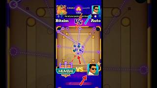 Bitaim Vs Auto Hack  Game Play 😍 carrompool youtube miniclip gaming shorts [upl. by Aitnecserc]