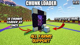 Chunk Loader Minecraft 121  No Need to Afk on Farms [upl. by Ada]