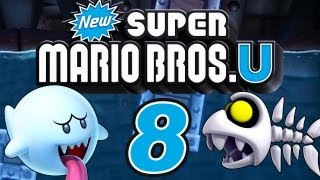 Lets Play New Super Mario Bros U 100  Part 8  Das versunkene Geisterschiff [upl. by Anecusa]