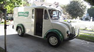 Vintage Divco Milk Truck on Wisteria Lane in Hidden Valley Ranch Commercial Universal Studios [upl. by Adner]