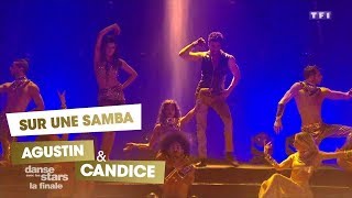 DALS S08  Agustin Galiana et Candice Pascal dansent une Samba sur quotMi Gentequot [upl. by Enyleve]