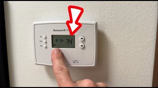 Honeywell Home RTH221B1039 1Week Programmable Thermostat no backlight [upl. by Kendre]