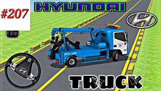 HYUNDAI TRUCK DRIVING  EP207  3D DRIVING CLASS PLAYGAME  HYUNDAI VEHICLES  ANDROID GAMES [upl. by Jonme]