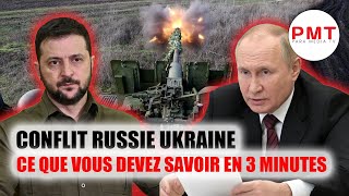 Conflit Russie Ukraine Ce que vous devez savoir en 3 minutes [upl. by Nommad354]