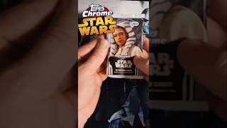 2024 15 AUTO Topps Chrome Star Wars HIT 🛰 foryou trending pack break shorts viral slipknot [upl. by Akima]