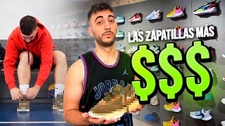 🏀 CONSIGO las ZAPATILLAS MÁS CARAS de BALONCESTO 🤑 [upl. by Ailhad]