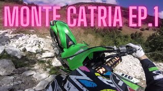 verso la VETTA del MONTE CATRIA 1700m  enduro  Ep 1 [upl. by Virgel]