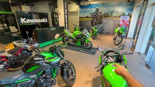 2024 New Kawasaki All Bikes Latest Full Price List [upl. by Mchugh]