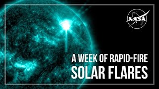 A Week of RapidFire Solar Flares [upl. by Rola759]