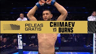 UFC294 Pelea Gratis Chimaev vs Burns [upl. by Drucilla540]