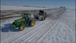 Spreading Manure with the New Spreader [upl. by Aigneis]