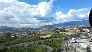 Landing Toncontin Airport  Cockpit view 1080p [upl. by Bishop737]