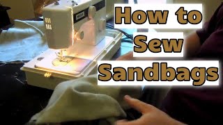 How To Sew Sandbags [upl. by Dyana]