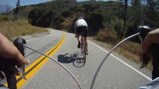 Road Cycling in California  GMR San Gabriel Canyon Rd  Go Pro HD [upl. by Delaryd843]