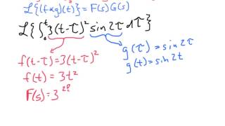 Laplace Transform of a Convolution [upl. by Mundy]