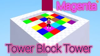 Roblox  Colour Block Tower  Find The Teddy bear In The Thumbnail [upl. by Rosalee]