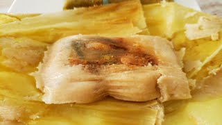 TAMALES DE ELOTE VERACRUZANOSEN EL RANCHO 😍😘RIQUÍSIMOS👍🤗 [upl. by Ainoyek]