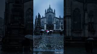 Edinburgh’s Old Town charms with cobbled streets and Edinburgh Castle’s towering presence [upl. by Belda]