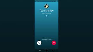 Google DUO App Vibration INCOMING CALL Samsung S22 Android 12 Silent Mode Shorts [upl. by Oettam]