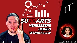 Supparts  Einbauteile Allplan  verbessere deinen Workflow [upl. by Acinorehs]