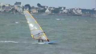 Spot de la plage de Kerleven planche à voile à La Forêt Fouesnant [upl. by Nav599]