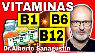 VITAMINAS B1 B6 B12 💥 Para qué sirven cómo conseguirlas y contraindicaciones [upl. by Harewood]