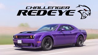 2019 Dodge Challenger Hellcat Redeye Widebody Review  How is This Street Legal [upl. by Anuaek594]