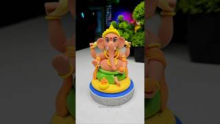 Ganpati ji idol making with clay 🌸 Ganesh ji making for Diwali 🙏🏻 Ganpati bappa morya shorts short [upl. by Dimmick792]