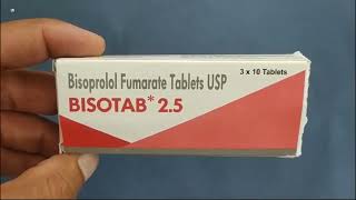 BISOTAB 25 Tablet  Bisoprolol Fumarate Tablets  BISOTAB 25mg Tablet Uses Side effects Benefits [upl. by Pulchi]