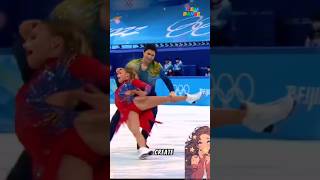 Ice Dance 😍ytviral figureskatingytshorts skating shorts [upl. by Maurey633]