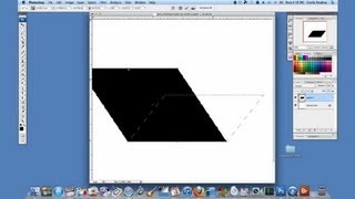 How to Make a Parallelogram in Photoshop  Using Adobe Photoshop [upl. by Ahsini569]