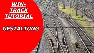 8WinTrack Tutorial Gleisplan Software Modelleisenbahn Gestaltung [upl. by Nannek]