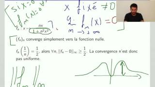 Suites de fonctions Exercices  convergence simple et uniforme [upl. by Handbook]