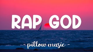 Rap God  Eminem Lyrics 🎵 [upl. by Mortie]