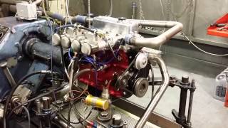 TVR Grantura MGB engine  Mass Racing [upl. by Lunneta30]