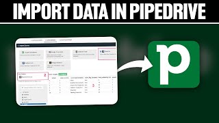 How To Import Data Into Pipedrive 2024 Full Tutorial [upl. by Ark]