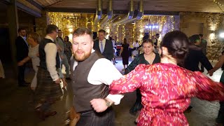 Cragganmore Ceilidh Band  Dashing White Sergeant  Wedding Reception at Falside Mill Kingsbarns [upl. by Helfand]